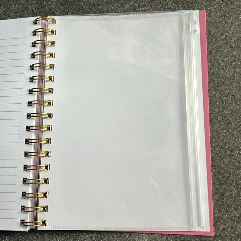 New. 2024, 12 month monthly and weekly planner. Floral pattern